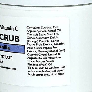 Honey Facial Scrub - Lavender Vanilla